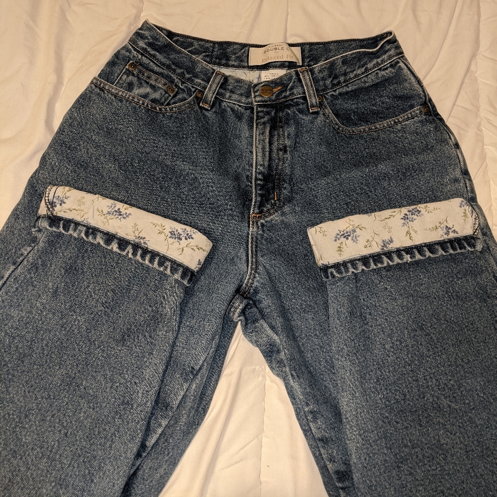 Vintage L.L. Bean flannel lined jeans
